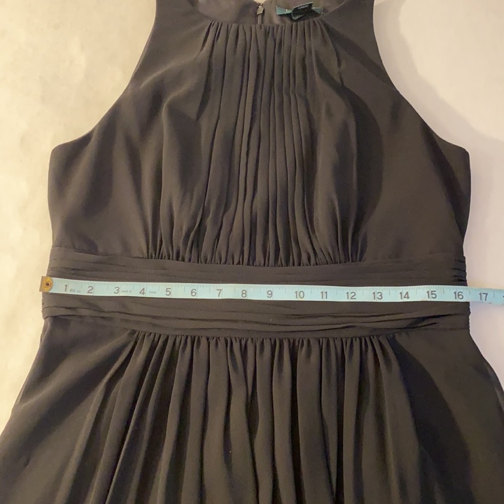 Black Friday Sale❗️ Lauren Ralph Lauren chiffon black evening dress - Picture 10 of 14